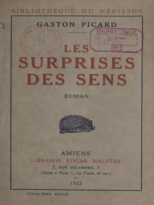 cover image of Les surprises des sens